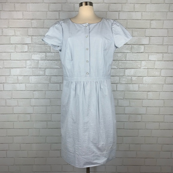 Brooks Brothers Dresses & Skirts - Brooks Brothers 346 Seersucker Dress 16 C3031